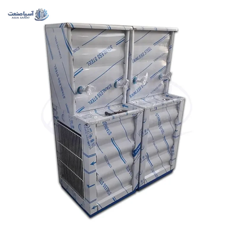 آبسرد کن دو شیر استیل